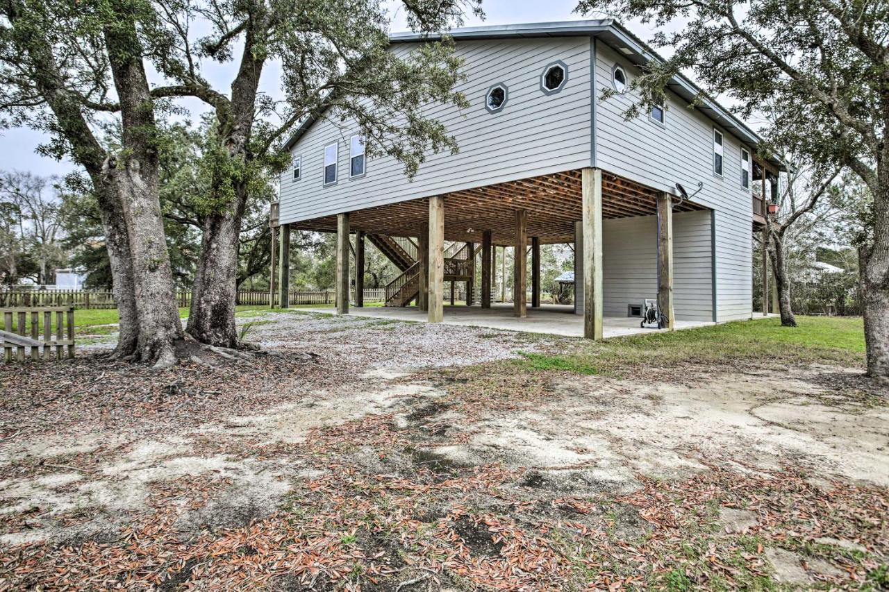Waterfront Bay St Louis Beach House With Deck! Bay St. Louis Exteriör bild